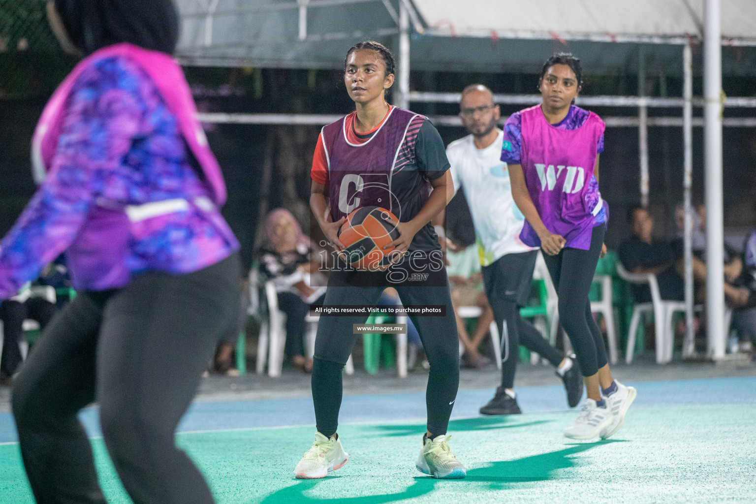 Day 5 of 20th Milo National Netball Tournament 2023, held in Synthetic Netball Court, Male', Maldives on 3rd  June 2023 Photos: Nausham Waheed/ Images.mv