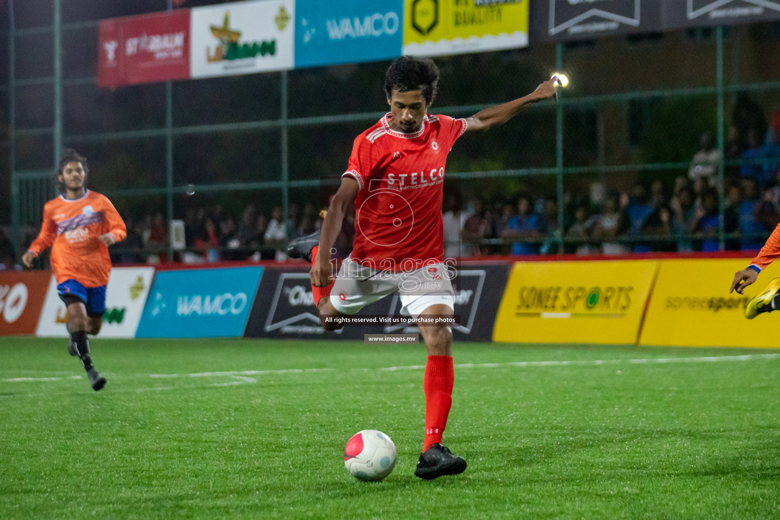 Stelco Club vs Raajje Online Club in Club Maldives Cup 2022 was held in Hulhumale', Maldives on Wednesday, 19th October 2022. Photos: Hassan Simah/ images.mv