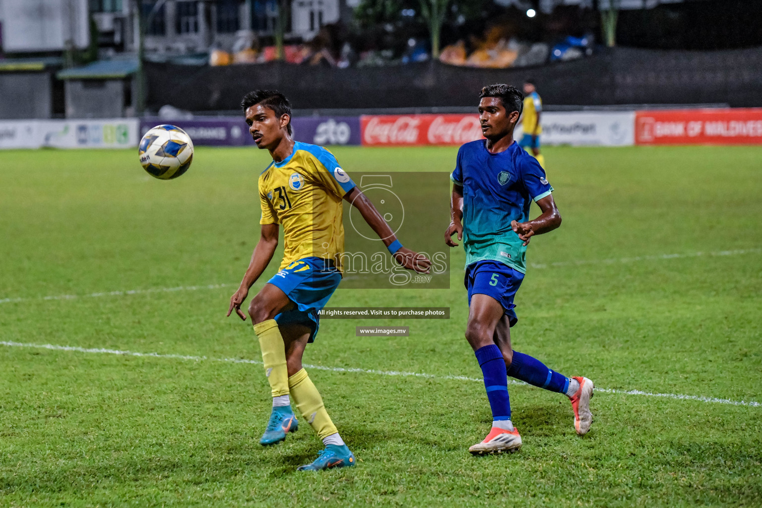 Club Valencia vs Super United sports in the FA Cup 2022 on 18th Aug 2022, held in National Football Stadium, Male', Maldives Photos: Nausham Waheed / Images.mv