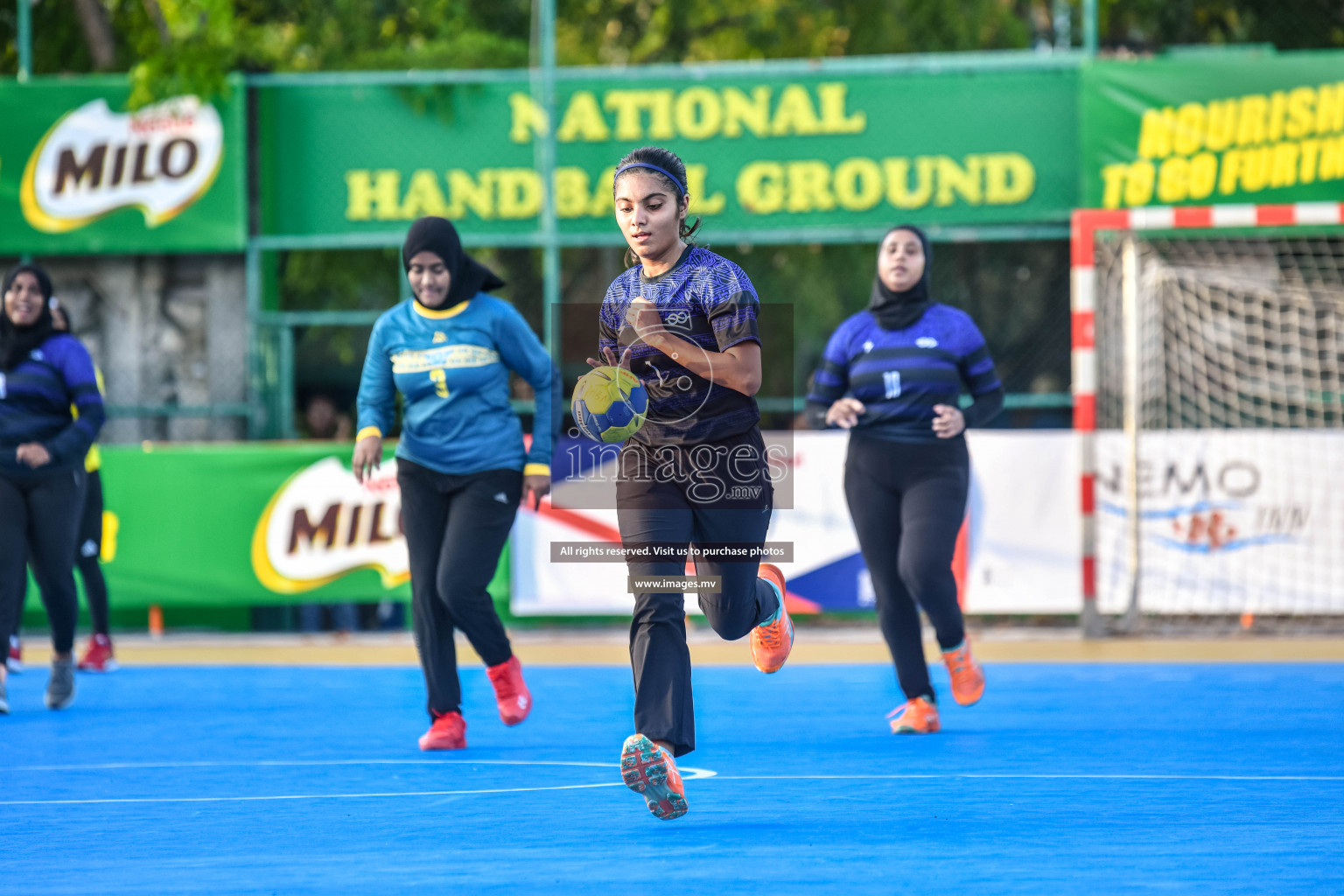 Day 6 of Milo 6th Inter Office Handball Tournament 2022 - Photos by Nausham Waheed