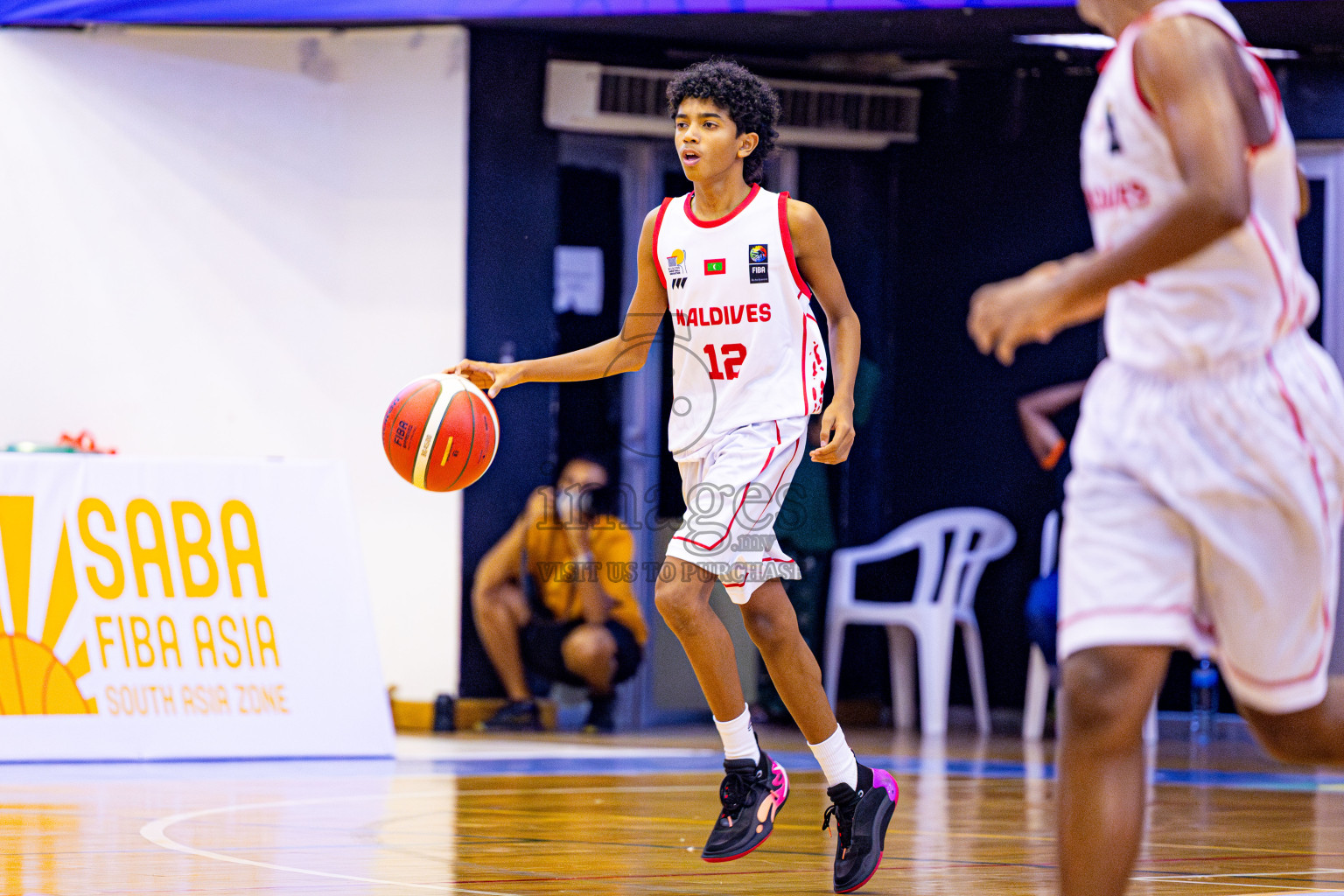 Maldives vs India in Day 2 of Under 16 Asian Cup SABA Qualifiers 2025 was held in Social Center, Male', Maldives on Friday, 13th June 2025. Photos: Nausham Waheed / images.mv