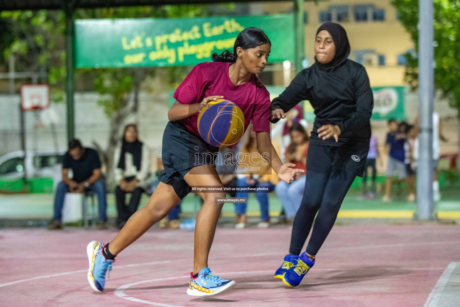 Day2 of Slamdunk by Sosal on 13th April 2023 held in Male'. Photos: Nausham waheed /images.mv