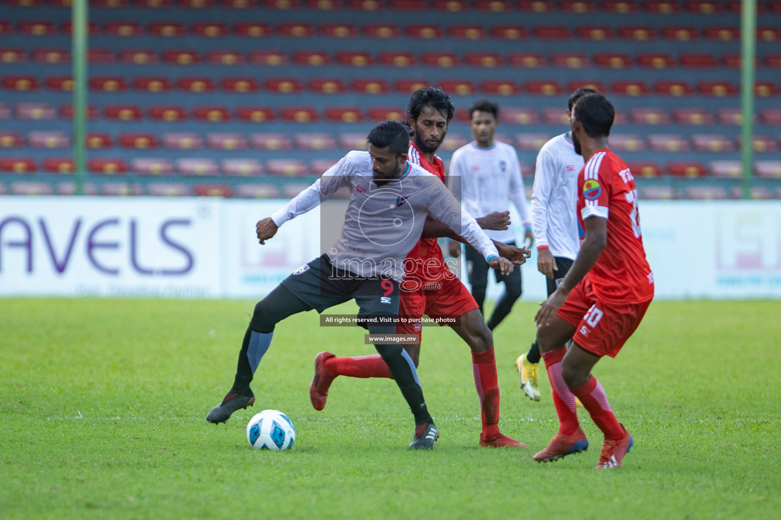 Tent Sports Club vs Club PK in 2nd Division 2022 on 13th July 2022, held in National Football Stadium, Male', Maldives  Photos: Hassan Simah / Images.mv