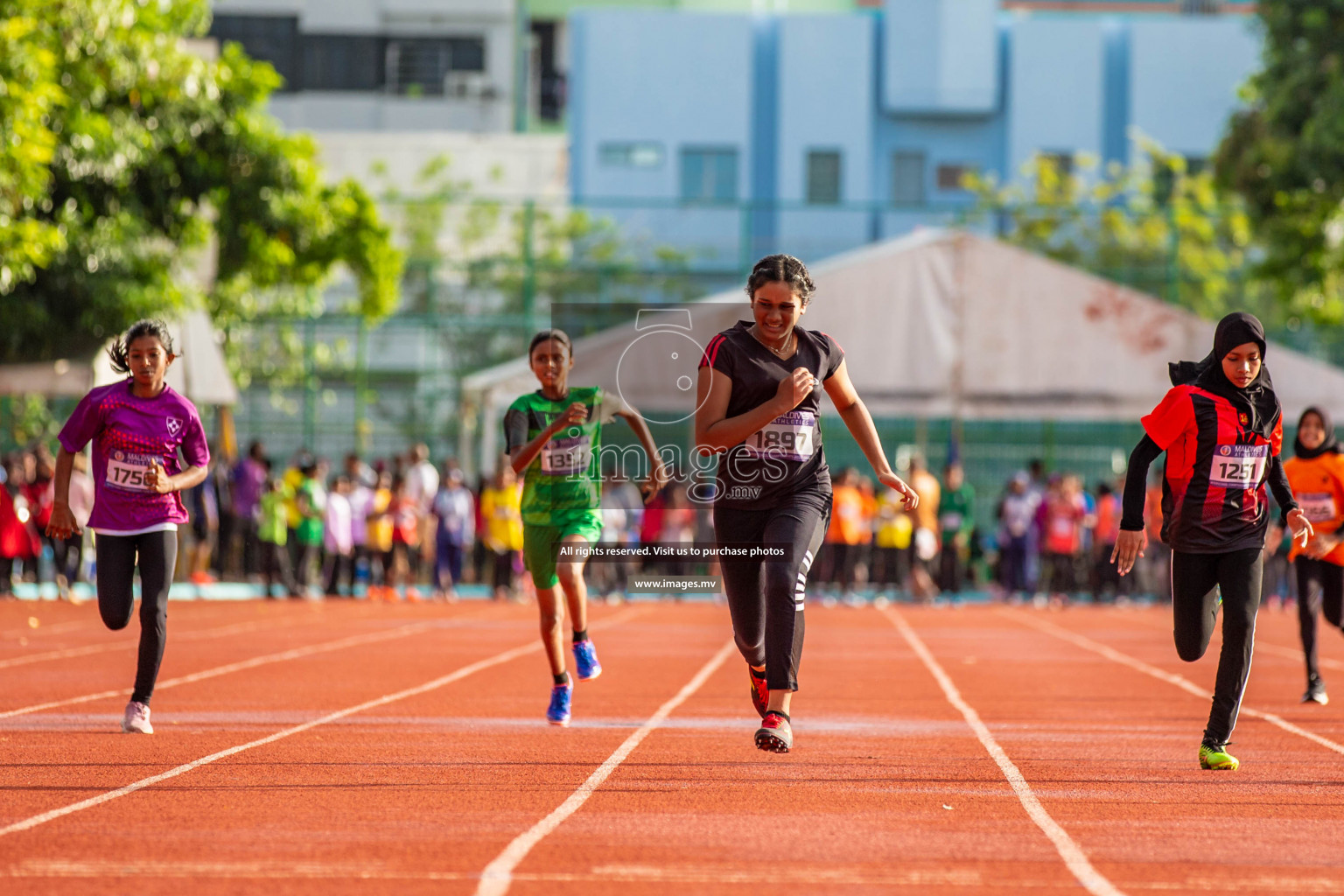 Day 1 of Inter-School Athletics Championship held in Male', Maldives on 22nd May 2022. Photos by: Maanish / images.mv