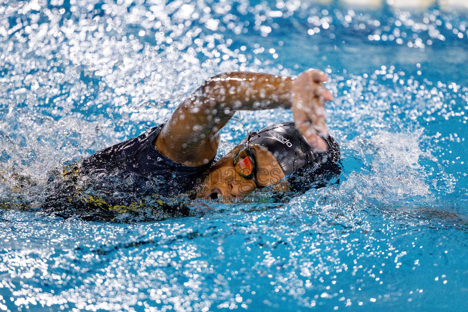 Day 4 of National Swimming Championship 2024 held in Hulhumale', Maldives on Monday, 16th December 2024. Photos: Hassan Simah / images.mv