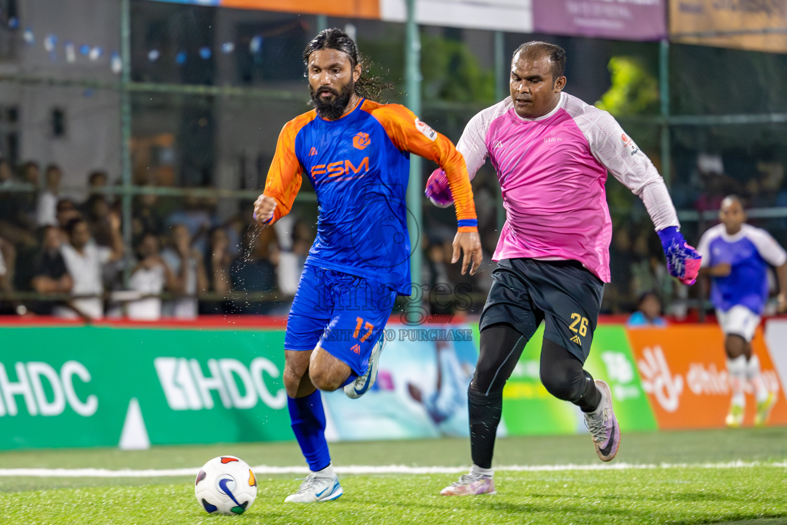 Team FSM vs Baros Maldives in Club Maldives Cup 2024 held in Rehendi Futsal Ground, Hulhumale', Maldives on Friday, 27th September 2024. Photos: Shuu Abdul Sattar / images.mv