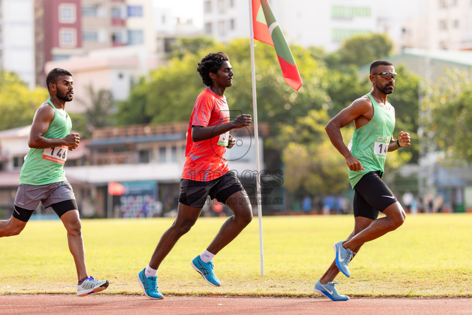 Day 1 of National Athletics Championship 2025 was held at Ekuveni Running Ground in Male', Maldives on Thursday, 14th August 2025. Photos: Hasni / images.mv