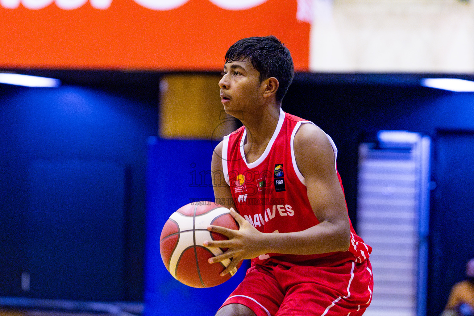 Maldives vs SriLanka in Day 1 of Under 16 Asian Cup SABA Qualifiers 2025 was held in Social Center, Male', Maldives on 12th June 2025. Photos: Nausham Waheed / images.mv