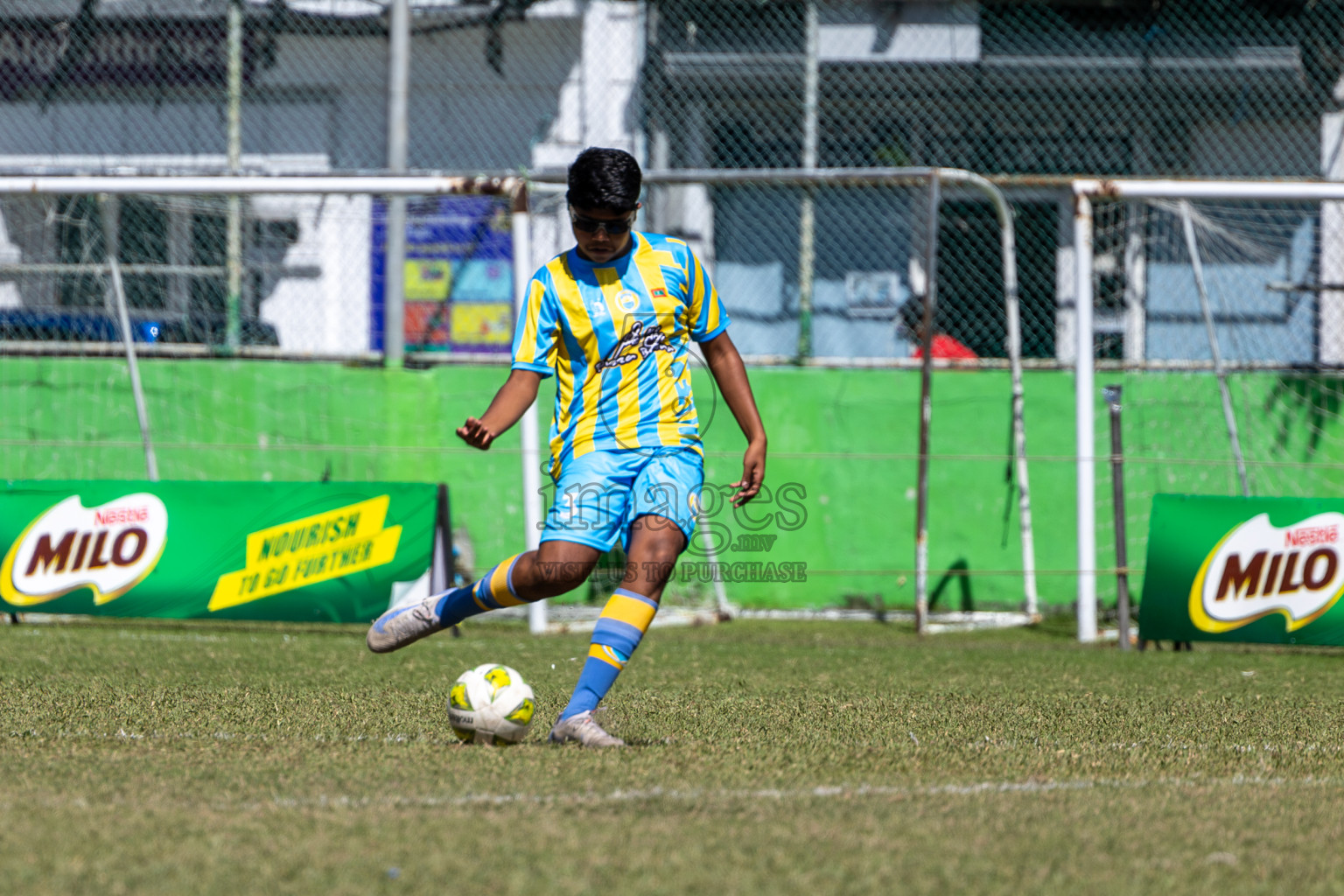 Day 3 of MILO Academy Championship 2024 (U-14) was held in Henveyru Stadium, Male', Maldives on Saturday, 2nd November 2024.
Photos: Hassan Simah / Images.mv