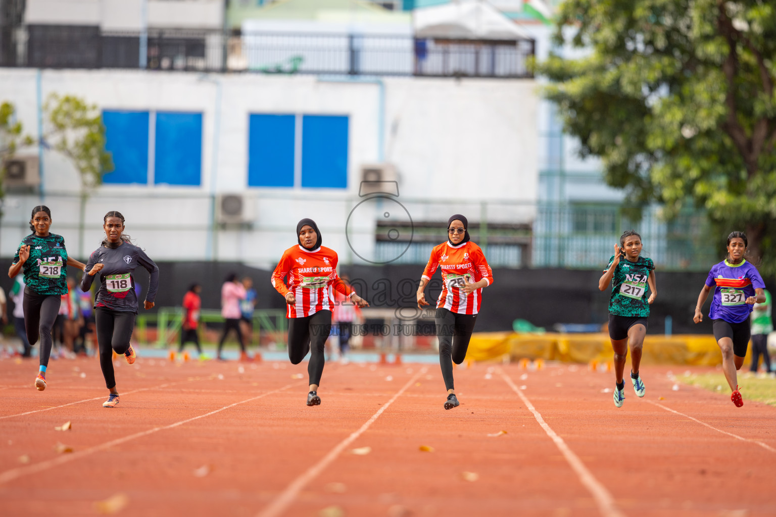Day 3 of 12th Milo Association Championships was held in Ekuveni Track at Male', Maldives on Saturday, 26th April 2025. Photos: Ismail Thoriq / images.mv