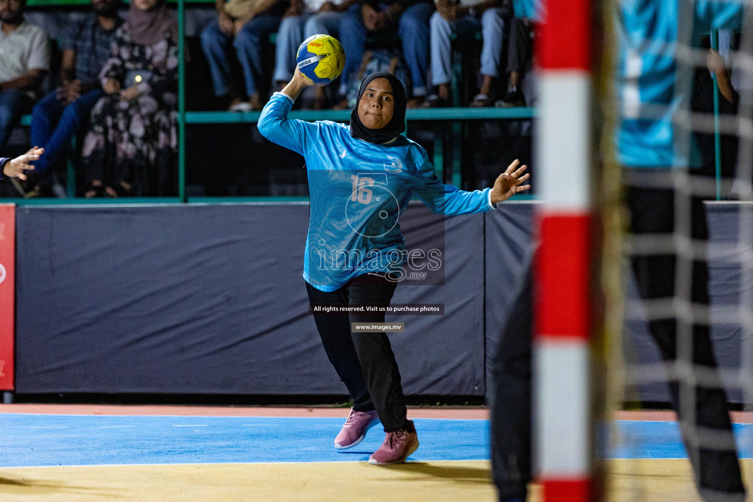 Day 2 of 7th Inter-Office/Company Handball Tournament 2023, held in Handball ground, Male', Maldives on Saturday, 17th September 2023 Photos: Nausham Waheed/ Images.mv