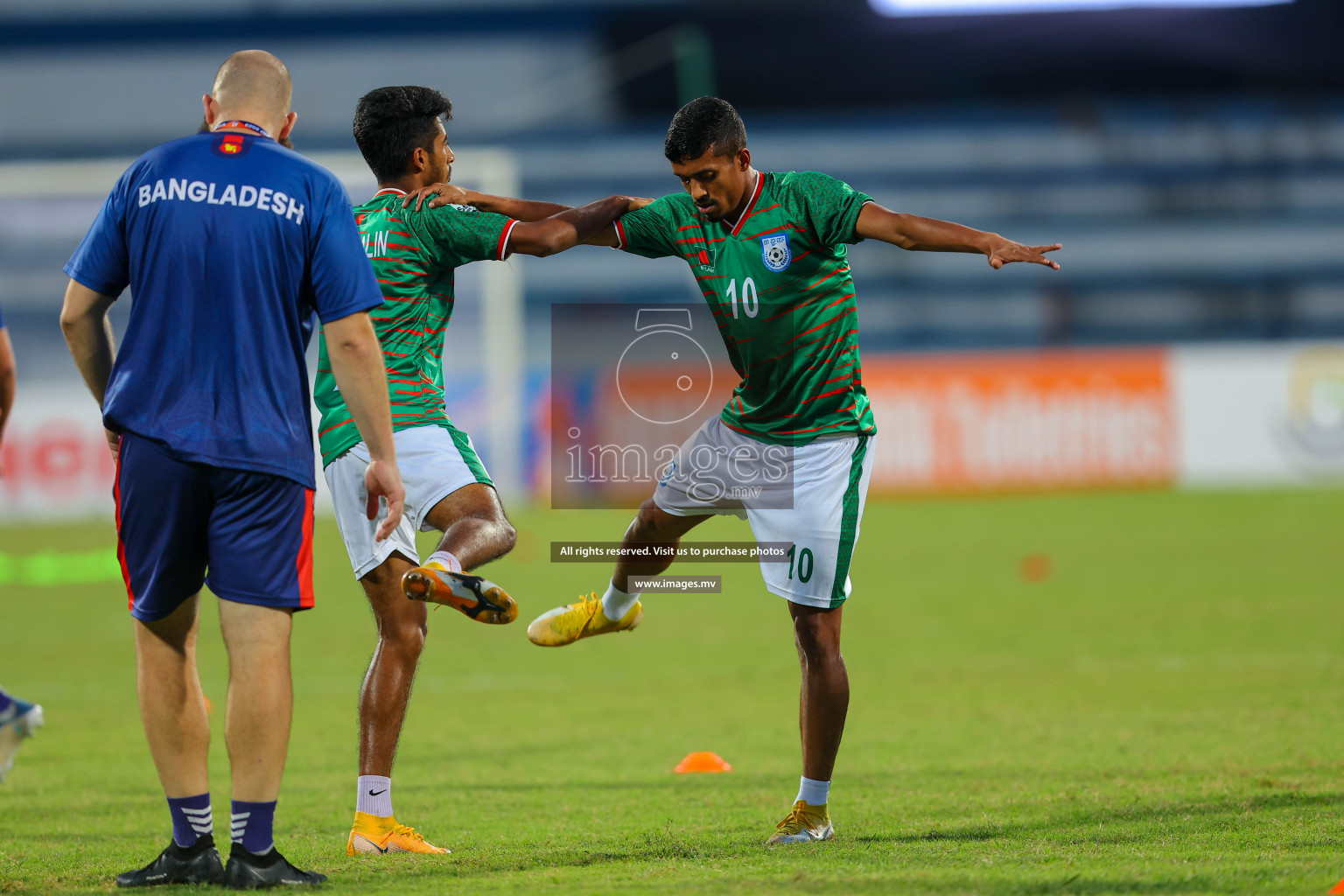 hutan vs Bangladesh in SAFF Championship 2023 held in Sree Kanteerava Stadium, Bengaluru, India, on Tuesday, 28th June 2023. Photos: Nausham Waheedh/ images.mv