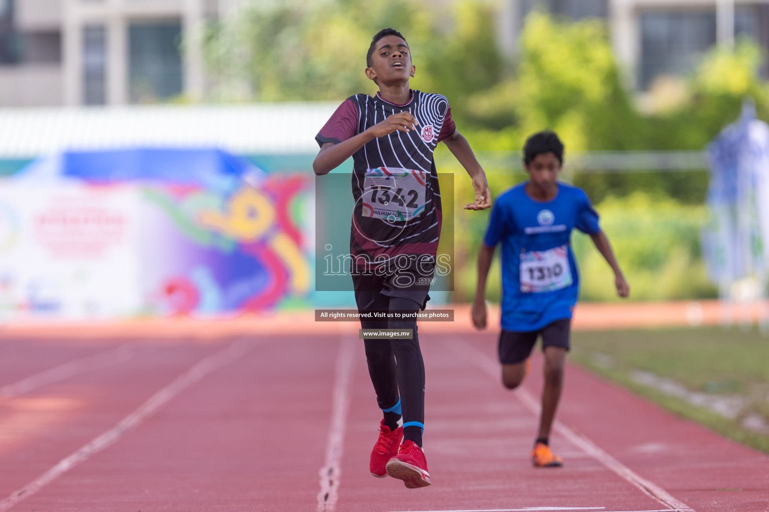 Day two of Inter School Athletics Championship 2023 was held at Hulhumale' Running Track at Hulhumale', Maldives on Sunday, 15th May 2023. Photos: Shuu/ Images.mv