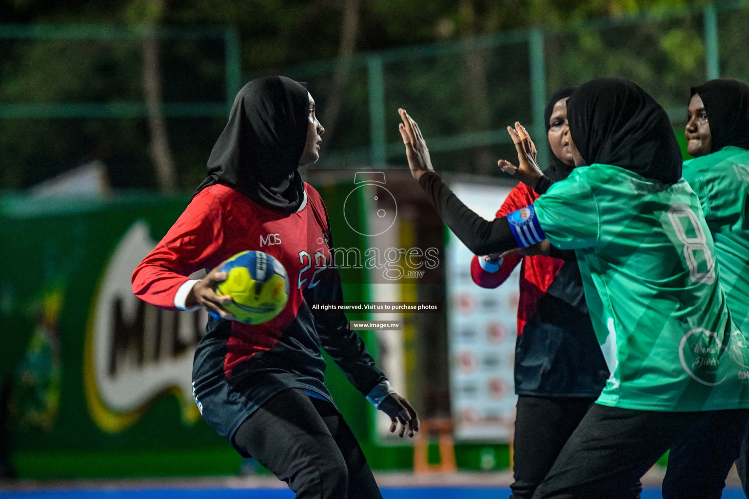 Milo 9th Handball Maldives Championship 2022 Day 1 held in Male', Maldives on 17th October 2022 Photos By: Nausham Waheed /images.mv