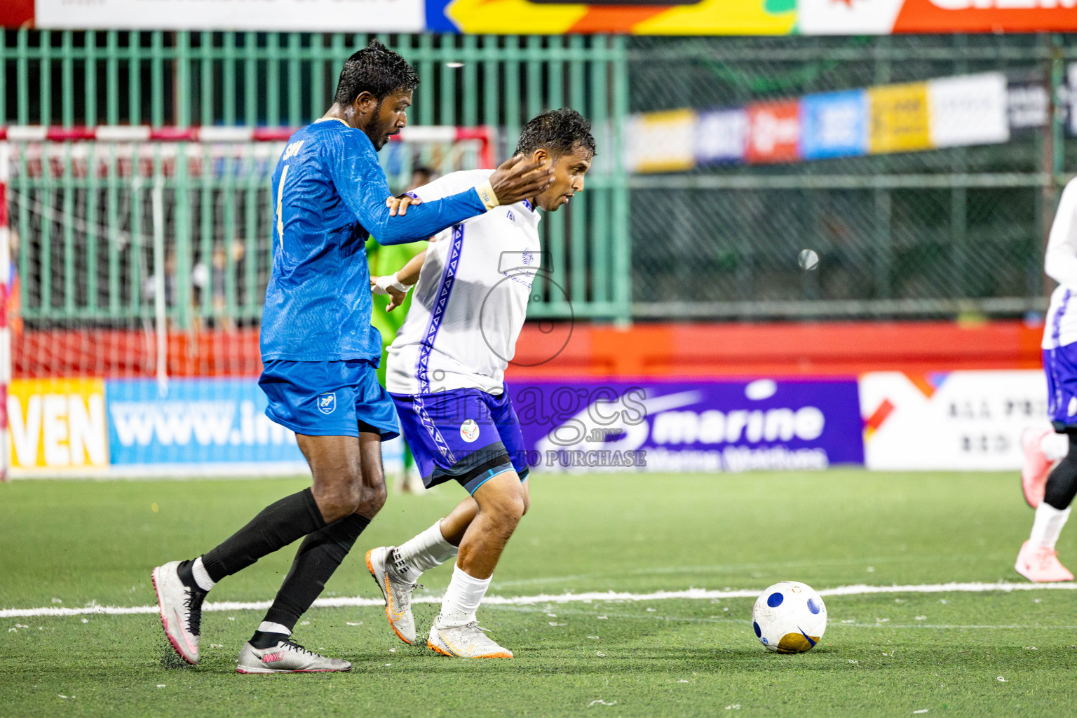 N Holhudhoo vs N Velidhoo in Day 12 of Golden Futsal Challenge 2025 was held on Thursday, 16th January 2025, in Hulhumale', Maldives.
Photos: Hassan Simah / images.mv