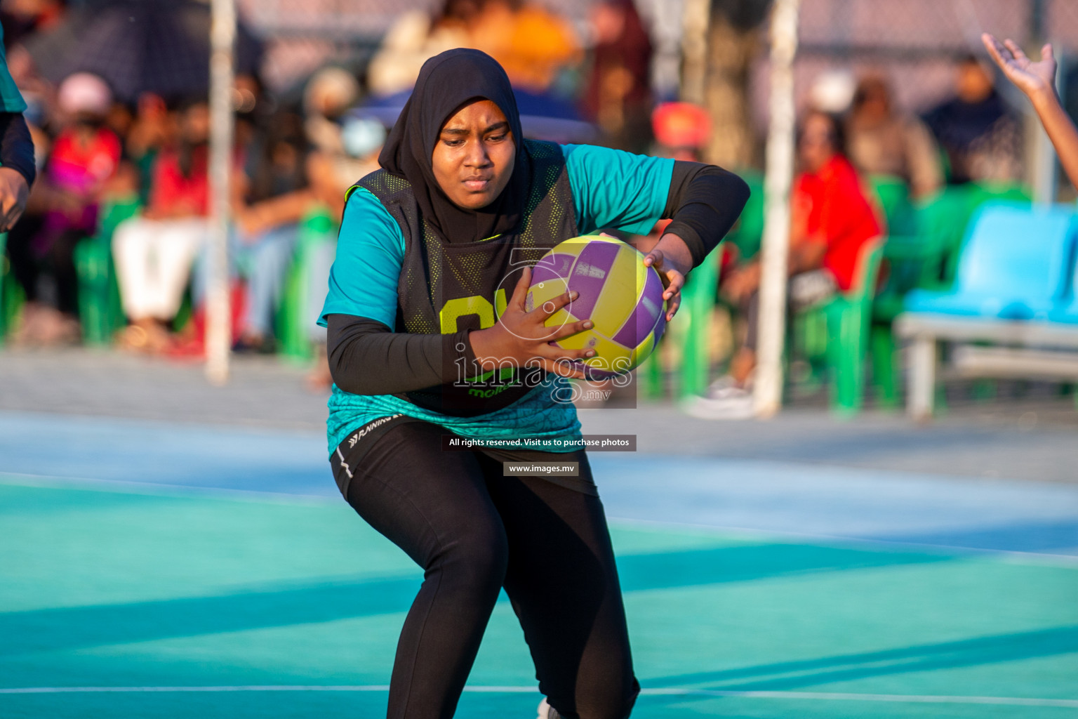 Day 3 of Junior Netball Championship 2022 on 5 March 2022 held in Male', Maldives. Photos by Nausham Waheed & Hassan Simah.