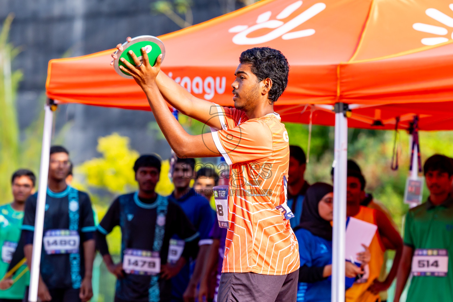 Day 5 of MWSC Interschool Athletics Championships 2024 held in Hulhumale Running Track, Hulhumale, Maldives on Wednesday, 13th November 2024. Photos by: Nausham Waheed / Images.mv