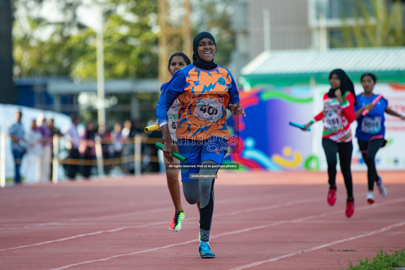 Day five of Inter School Athletics Championship 2023 was held at Hulhumale' Running Track at Hulhumale', Maldives on Wednesday, 18th May 2023. Photos: Nausham Waheed / images.mv