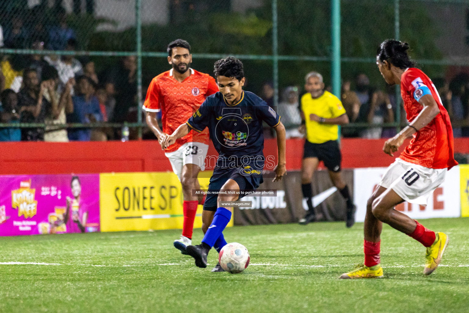 HA. Hoarafushi vs HA. Ihavandhoo in Day 6 of Golden Futsal Challenge 2023 on 10 February 2023 in Hulhumale, Male, Maldives