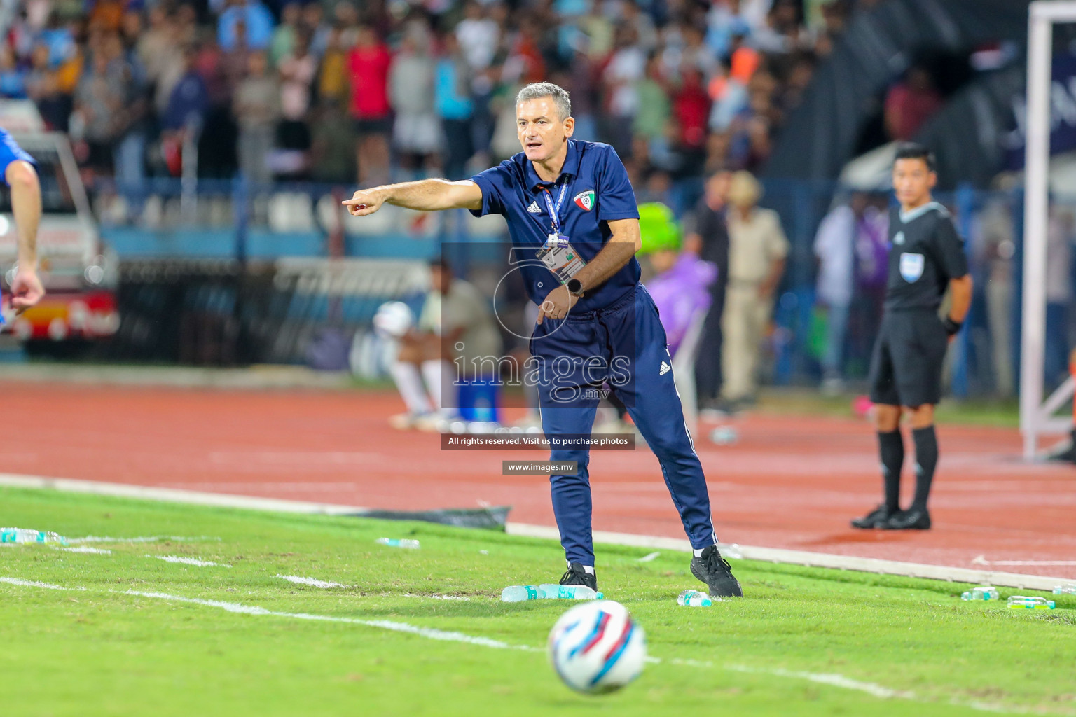 Kuwait vs India in the Final of SAFF Championship 2023 held in Sree Kanteerava Stadium, Bengaluru, India, on Tuesday, 4th July 2023. Photos: Hassan Simah / images.mv