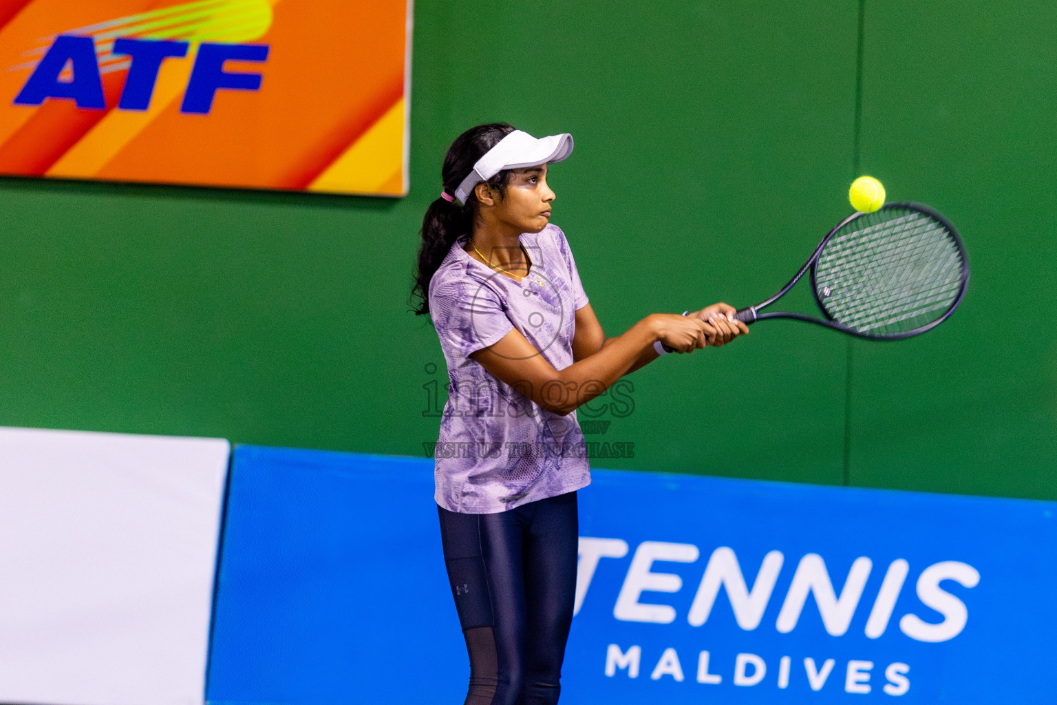 Day 2 of ATF Maldives Junior Open Tennis was held in Male' Tennis Court, Male', Maldives on Tuesday, 10th December 2024. Photos: Nausham Waheed / images.mv