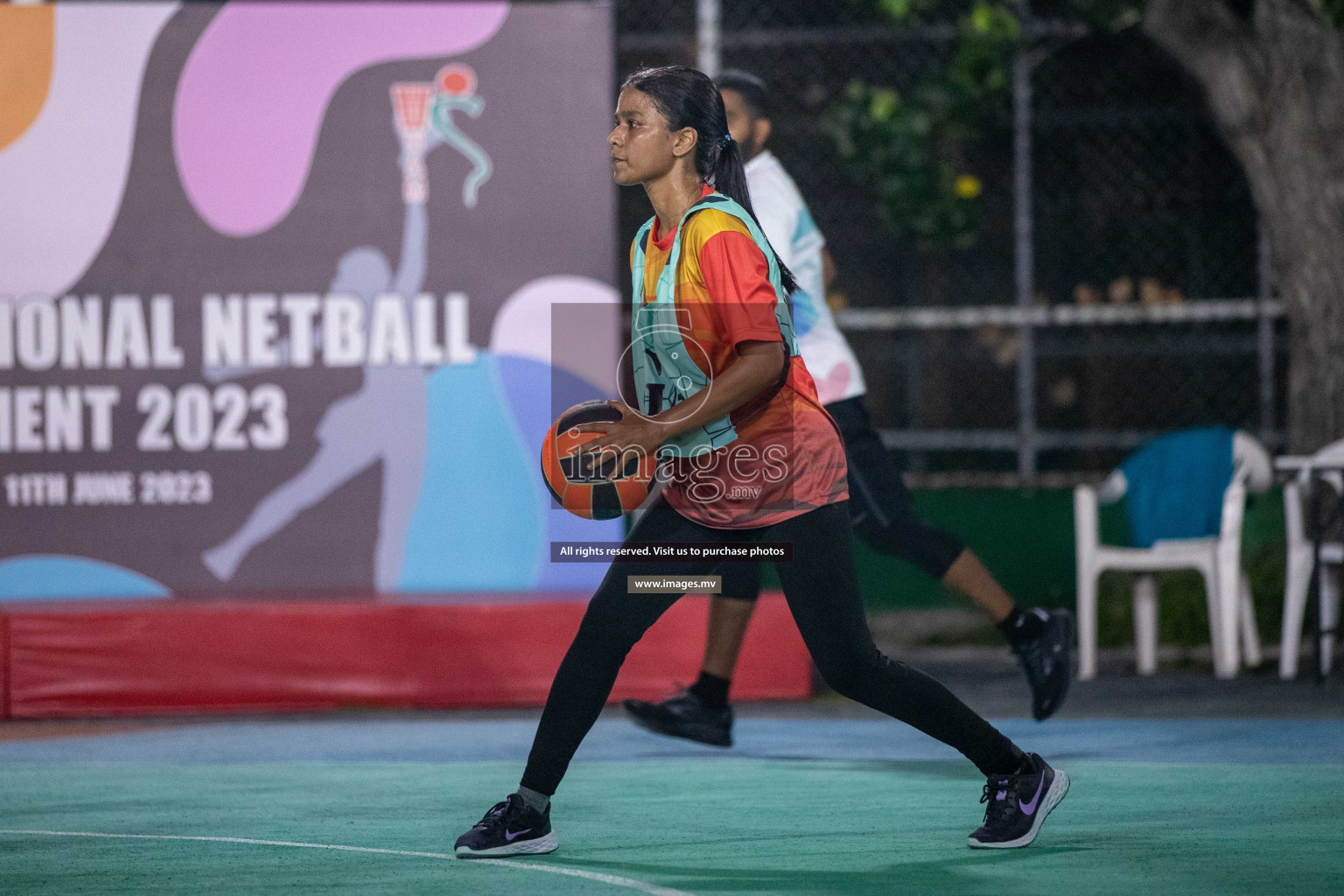 Day 7 of 20th Milo National Netball Tournament 2023, held in Synthetic Netball Court, Male', Maldives on 5th June 2023 Photos: Nausham Waheed/ Images.mv