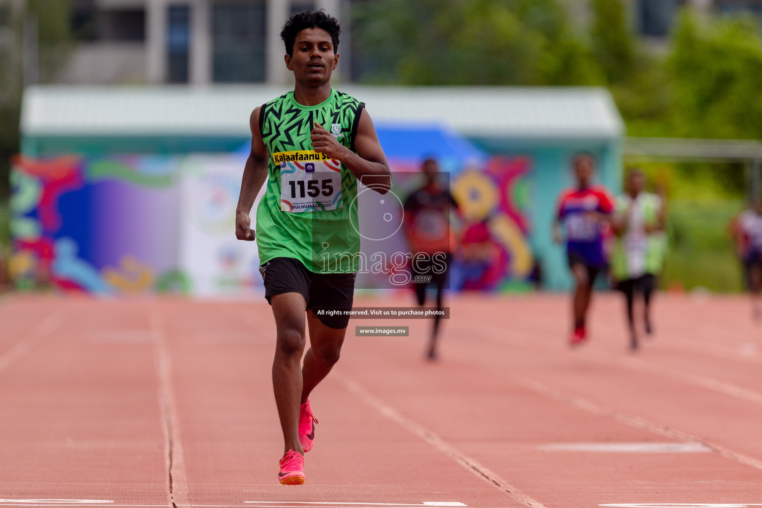 Day two of Inter School Athletics Championship 2023 was held at Hulhumale' Running Track at Hulhumale', Maldives on Sunday, 15th May 2023. Photos: Shuu/ Images.mv