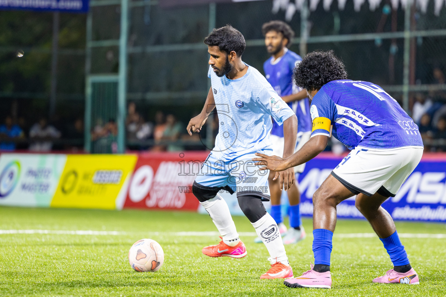 Male City Council (MCC) vs HPSN in Semi Final of Club Maldives Classic 2025 was held in Rehendi Futsal Ground, Hulhumale', Maldives on Wednesday, 1st October 2025. Photos: Ismail Thoriq / images.mv