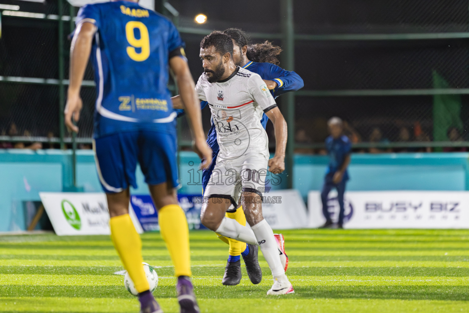 Day 3 of Laamehi Dhiggaru Ekuveri Futsal Challenge 2025 was held on Saturday, 26th July 2025, at Dhiggaru Futsal Ground, Dhiggaru, Maldives Photos: Areef / images.mv