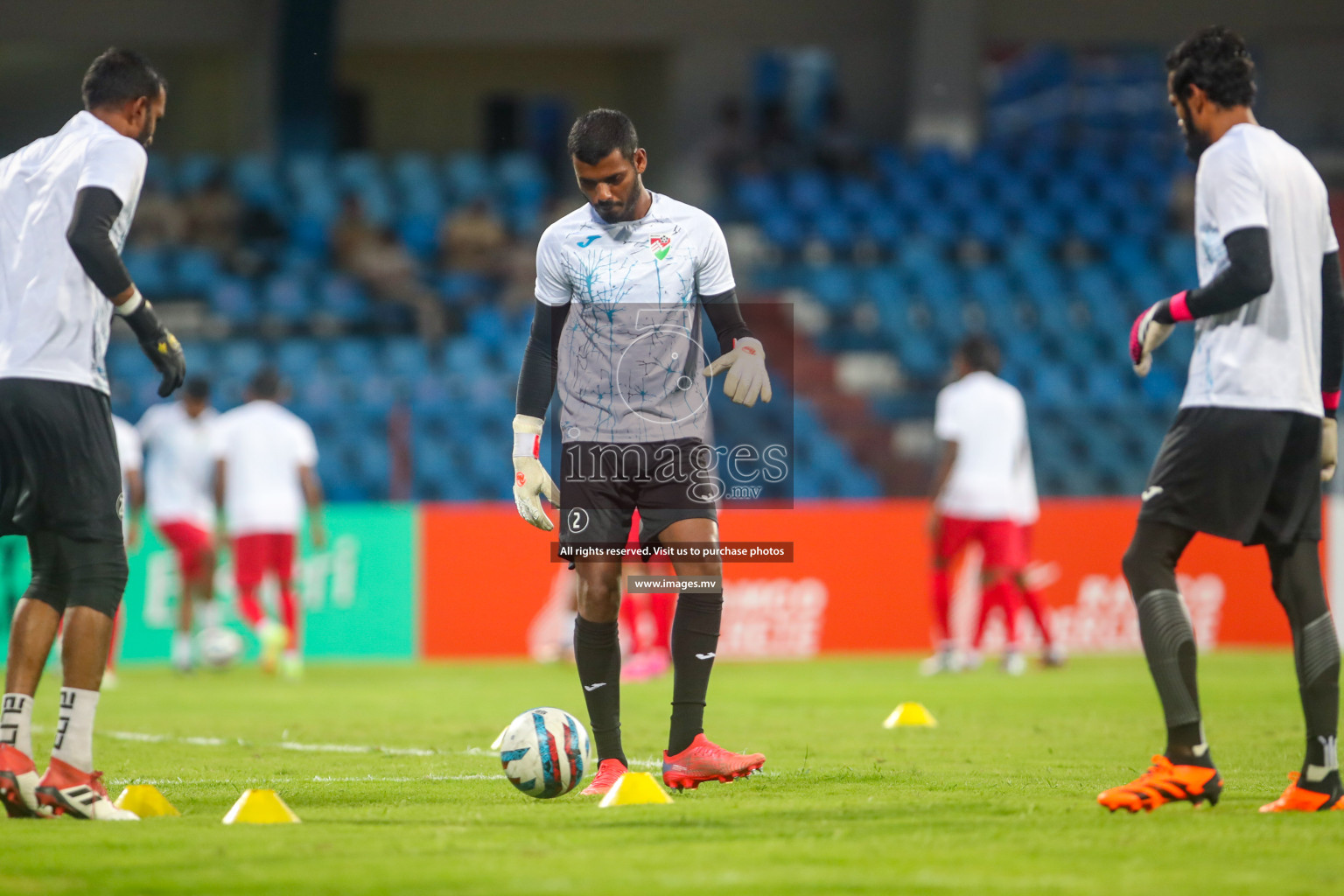 Maldives vs Bhutan in SAFF Championship 2023 held in Sree Kanteerava Stadium, Bengaluru, India, on Wednesday, 22nd June 2023. Photos: Nausham Waheed / images.mv