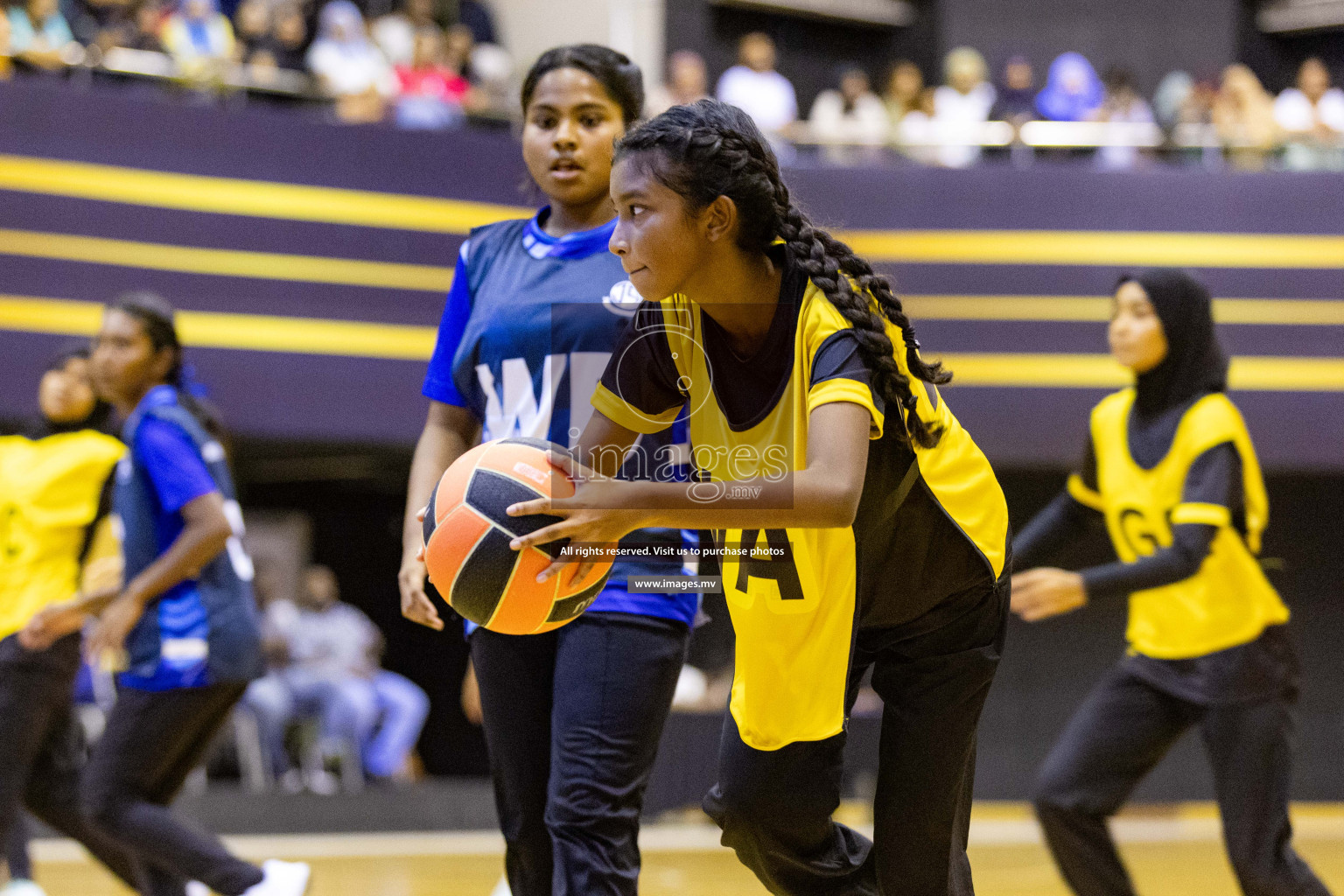 24th Interschool Netball Tournament 2023 was held in Social Center, Male', Maldives on 27th October 2023. Photos: Nausham Waheed / images.mv