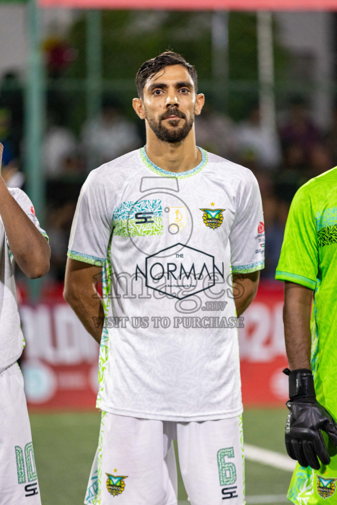 WAMCO vs STELCO RC in the Semi Finals of Club Maldives Cup 2024 held in Rehendi Futsal Ground, Hulhumale', Maldives on Monday, 14th October 2024. Photos: Hassan Simah / images.mv