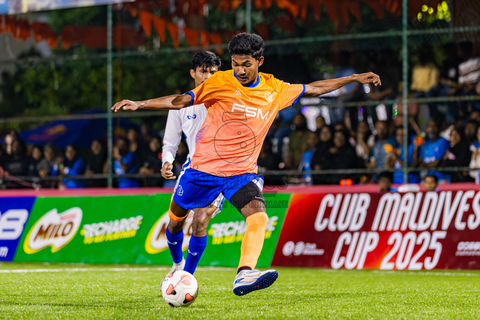 FSM vs FENAKA in Day 5 of Club Maldives Cup 2025 was held in Rehendhi Futsal Ground, Hulhumale', Maldives on Friday, 3rd October 2025. Photos: Areef Adam / Images.mv