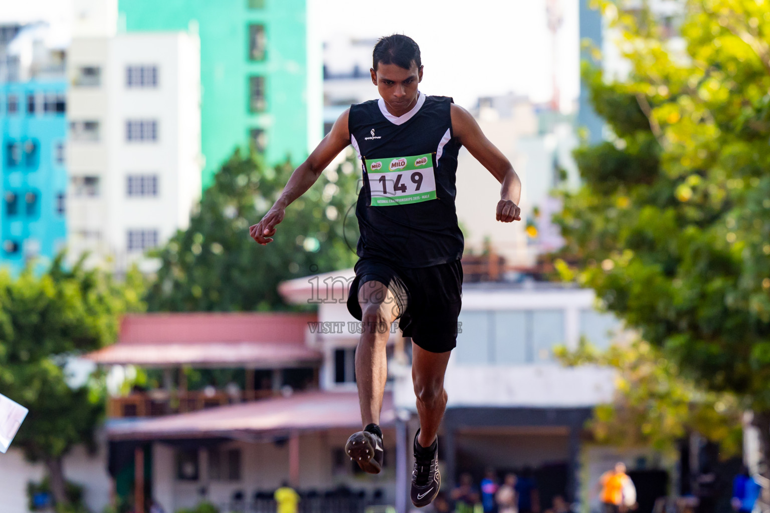 Day 1 of National Athletics Championship 2025 was held at Ekuveni Running Ground in Male', Maldives on Thursday, 14th August 2025. Photos: Nausham Waheed / images.mv