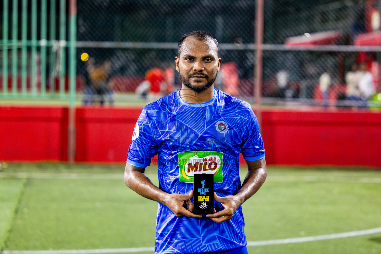 Police Club vs Hulhumale Hospital in Day 1 of Office League 2025 was held on Wednesday, 16th April 2025 in Hulhumale', Maldives. Photos: Nausham Waheed / images.mv