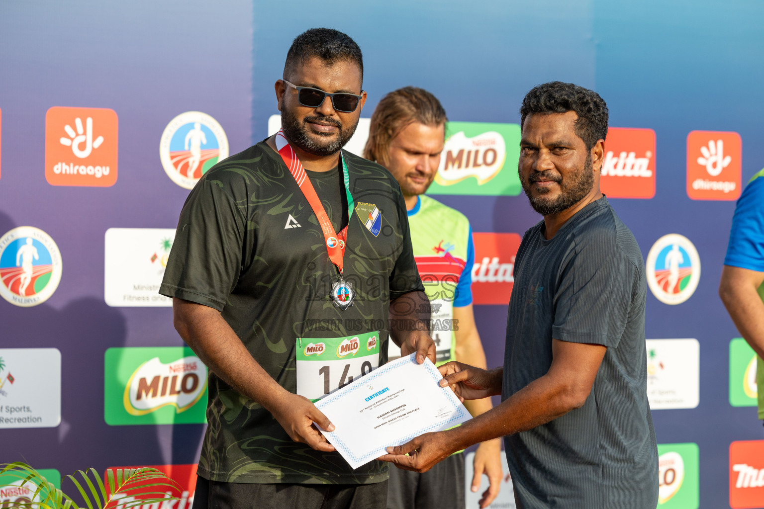 Day 2 of 33rd National Athletics Championship was held in Ekuveni Track at Male', Maldives on Friday, 6th September 2024.
Photos: Ismail Thoriq  / images.mv