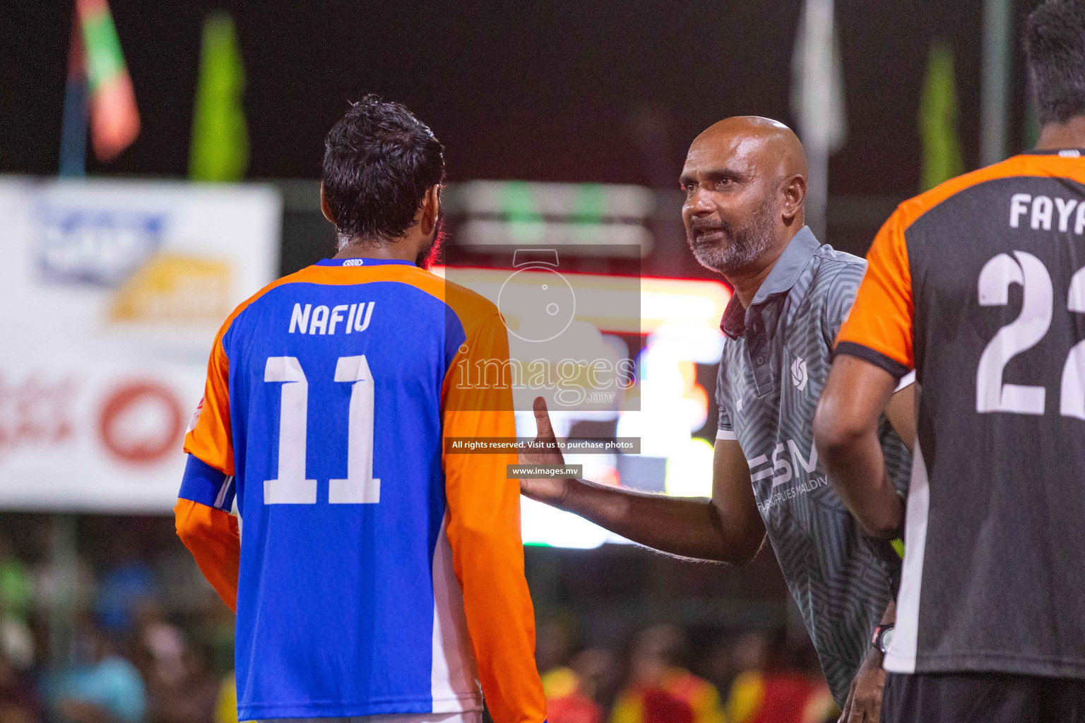 RRC vs Team FSM in Semi Final of Club Maldives Cup 2023 held in Hulhumale, Maldives, on Wednesday, 16th August 2023
Photos: Ismail Thoriq / images.mv