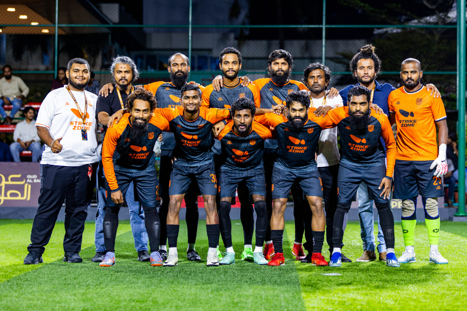 FC Calms vs Xephyrs in Day 1 of Quarter Finals of BG Futsal Challenge 2024 was held on Friday , 29th March 2024, in Male', Maldives Photos: Nausham Waheed / images.mv