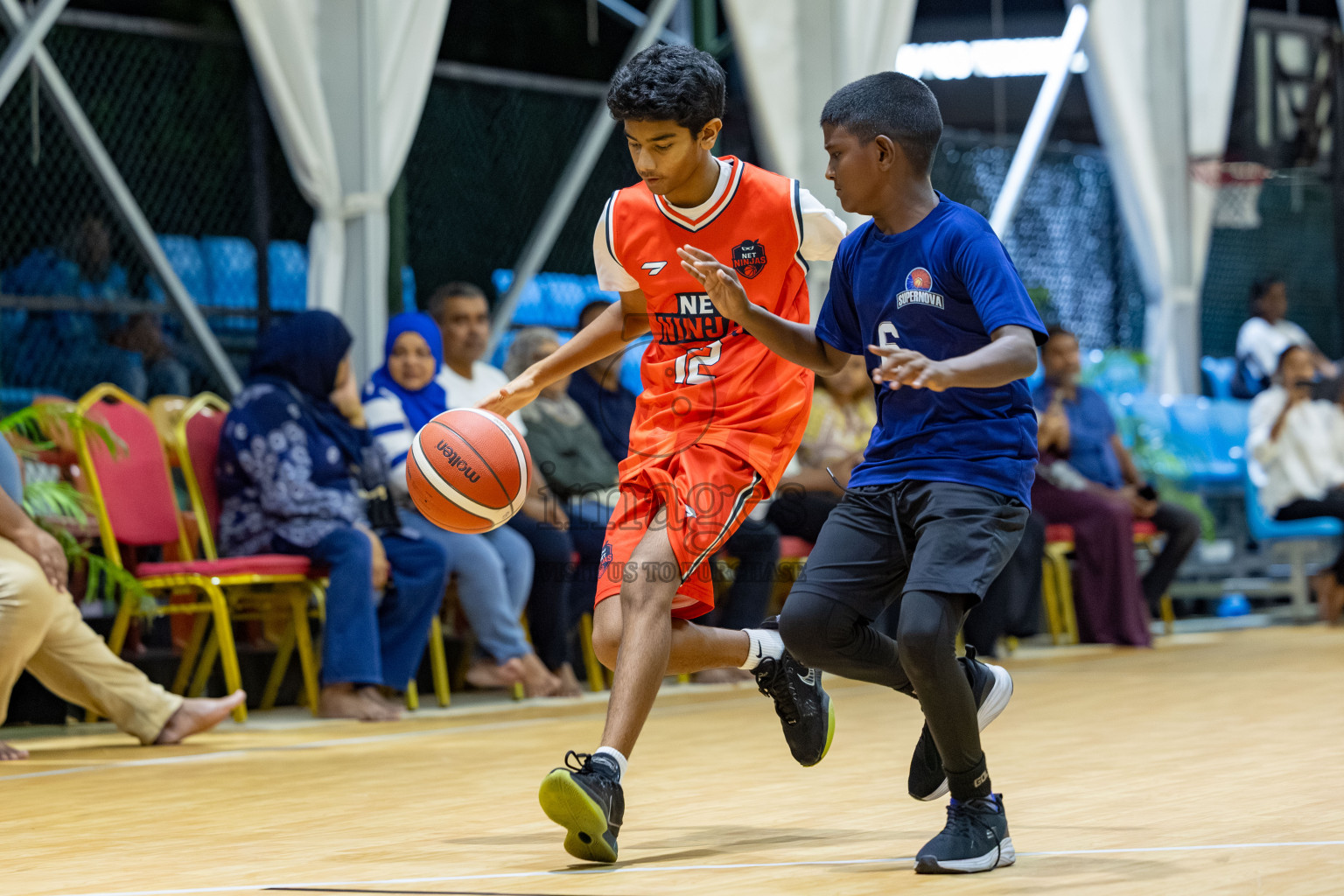 Milo 5 x 5 Junior Challenge 2025 - Basketball tournament held in Basketball Training Center, Male', Maldives on Thursday, 09th October 2025. 
Photo by: Hassan Simah / Images.mv