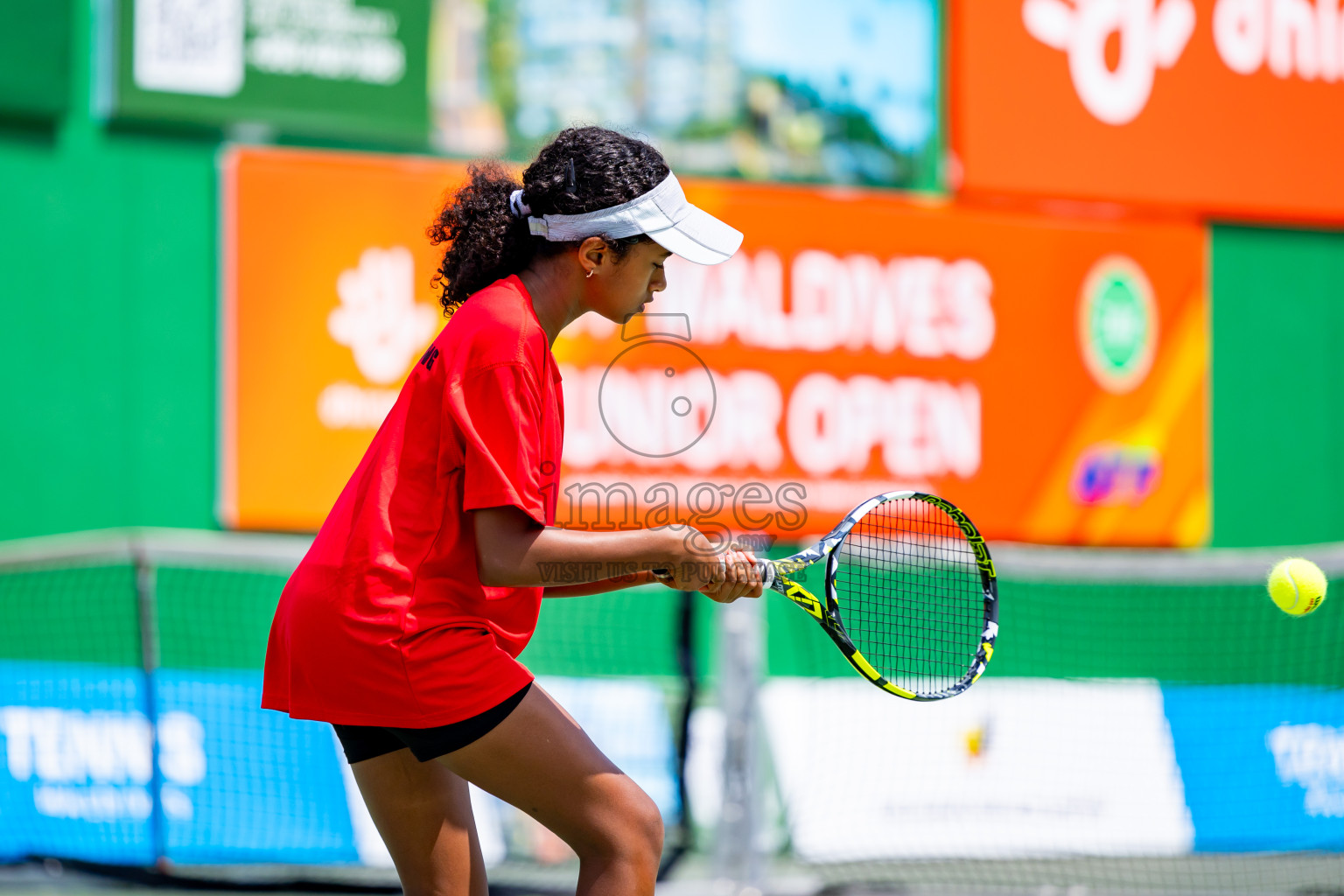 Day 4 of ATF Maldives Junior Open Tennis was held in Male' Tennis Court, Male', Maldives on Thursday, 12th December 2024. Photos: Nausham Waheed/ images.mv