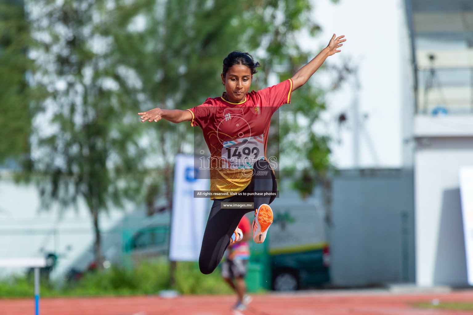 Day two of Inter School Athletics Championship 2023 was held at Hulhumale' Running Track at Hulhumale', Maldives on Sunday, 15th May 2023. Photos: Nausham Waheed / images.mv