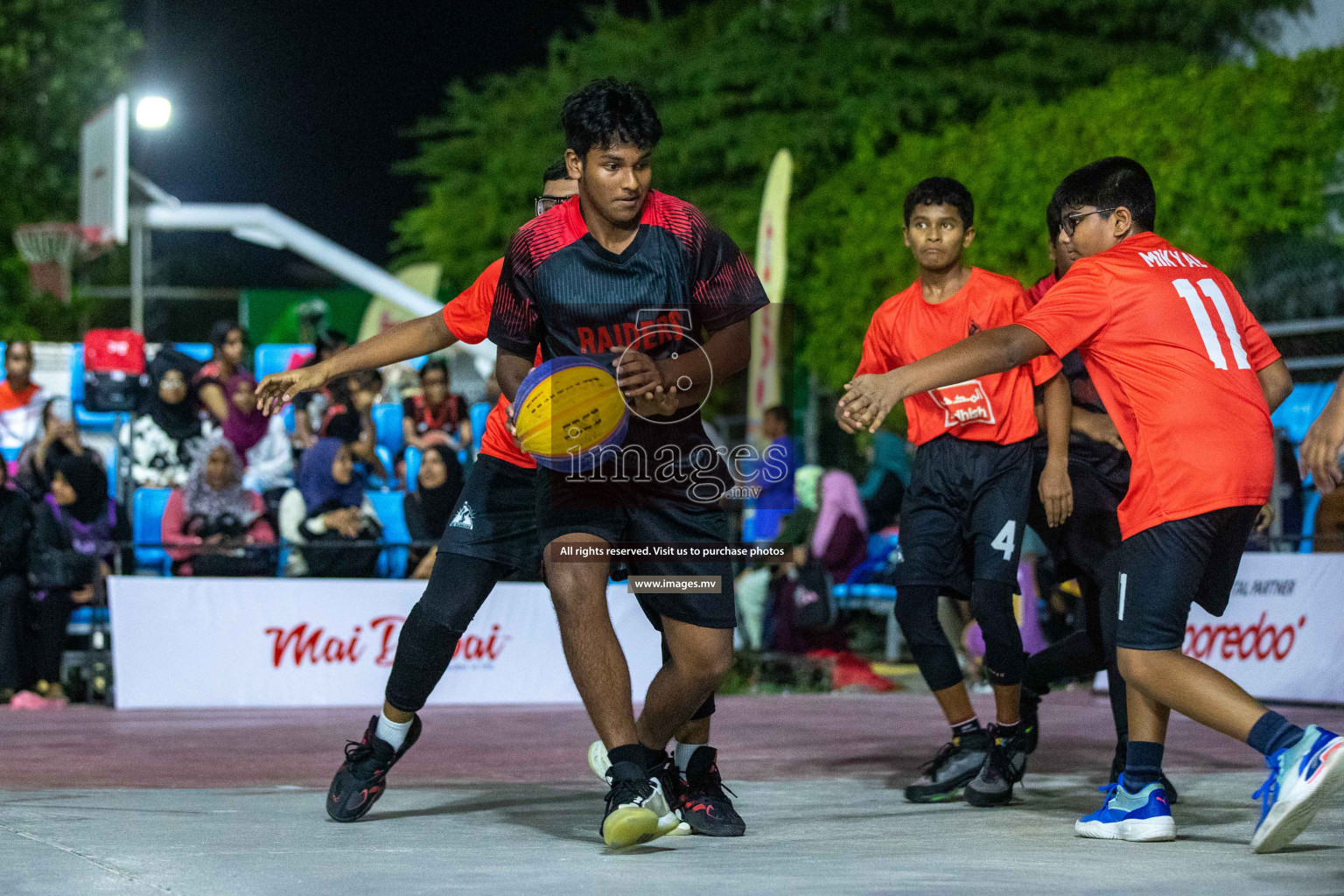 Day4 of Slamdunk by Sosal on 15th April 2023 held in Male'. Photos: Nausham waheed /images.mv