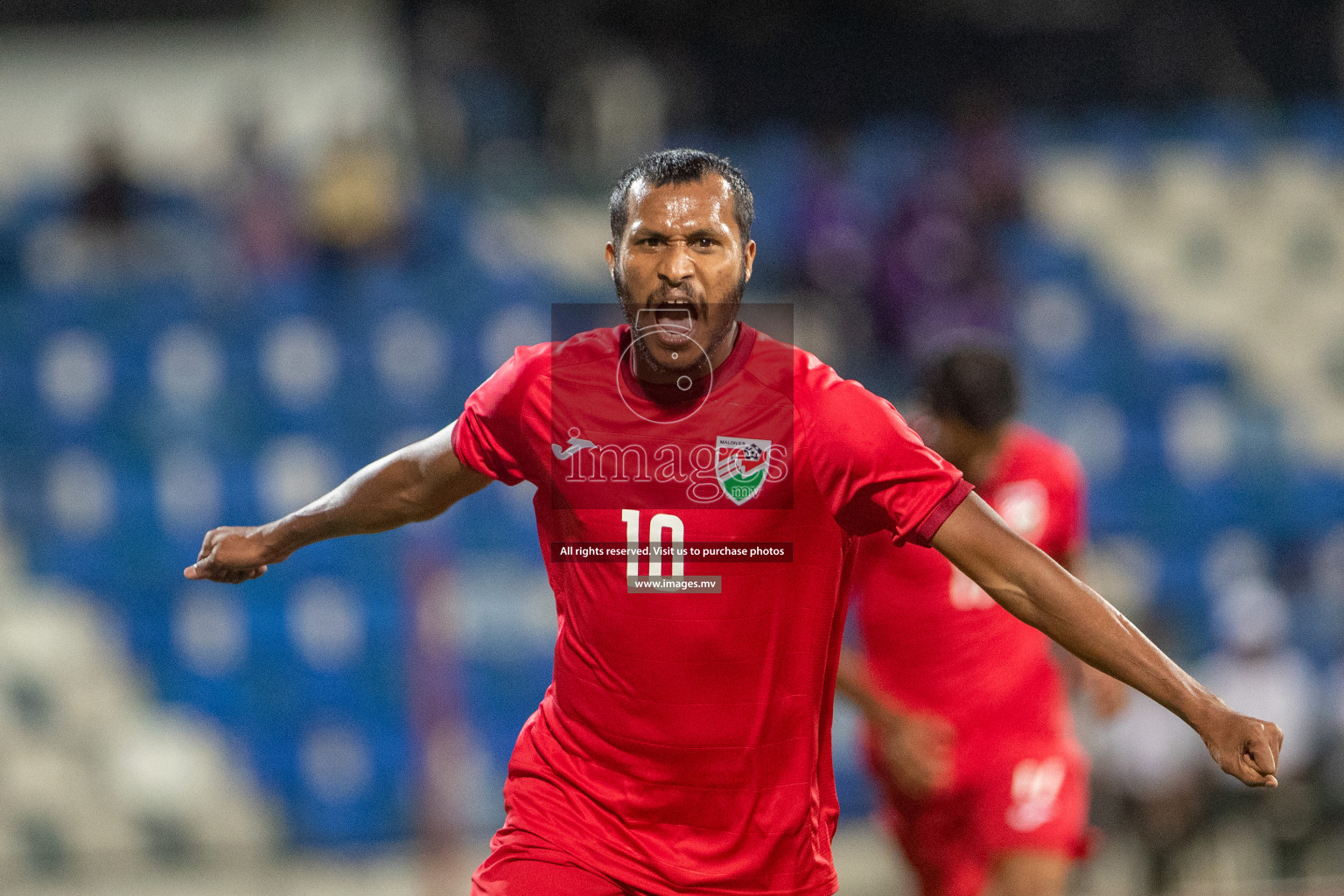 Maldives vs Bhutan in SAFF Championship 2023 held in Sree Kanteerava Stadium, Bengaluru, India, on Wednesday, 22nd June 2023. Photos: Nausham Waheed / images.mv