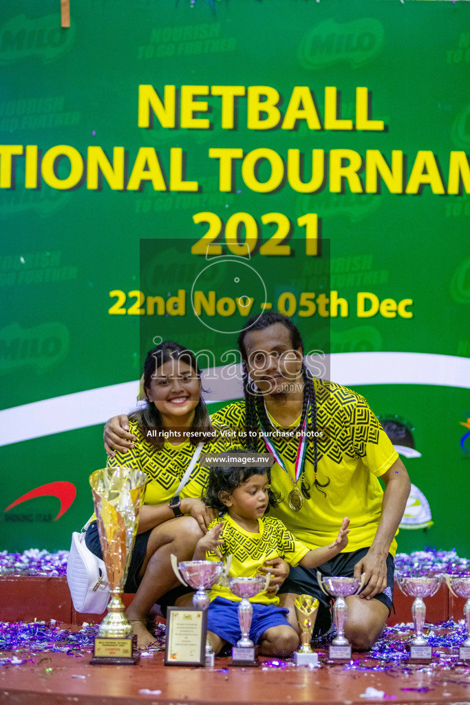 Kulhudhuffushi Youth & R.C vs Club Matrix in the Finals of Milo National Netball Tournament 2021 held on 4th December 2021 in Male', Maldives Photos: Ismail Thoriq, Maanish / images.mv