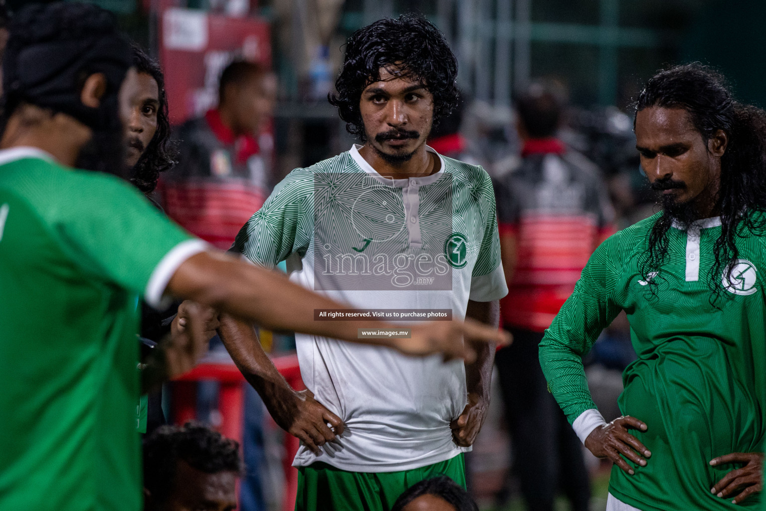 Team FSM vs Club HDC in the Quarter Finals of Club Maldives 2021 held at Hulhumale;, on 12th December 2021 Photos: Ismail Thoriq / images.mv