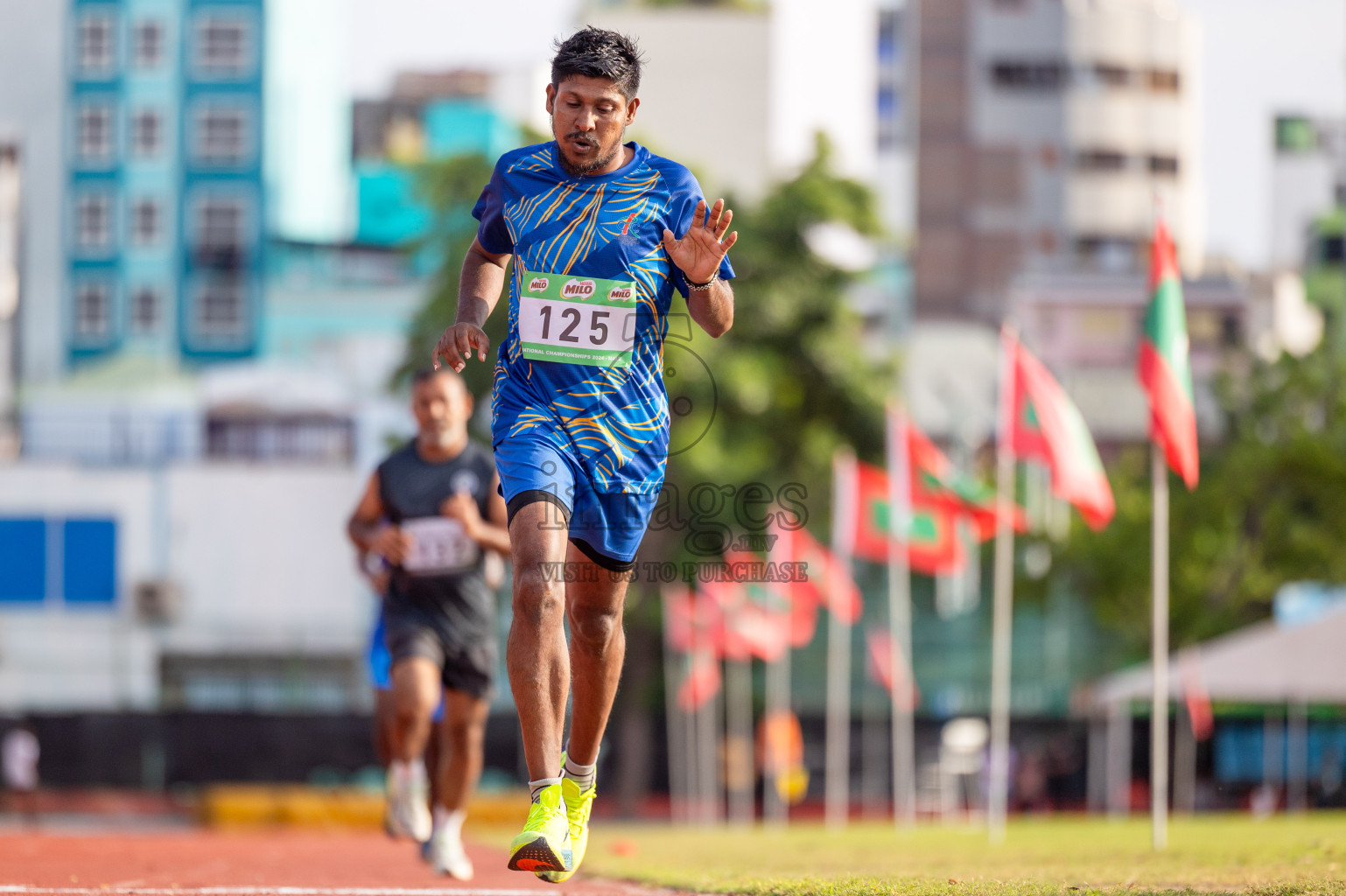 Day 2 of 33rd National Athletics Championship was held in Ekuveni Track at Male', Maldives on Friday, 6th September 2024. Photos: Shuu Abdul Sattar / images.mv