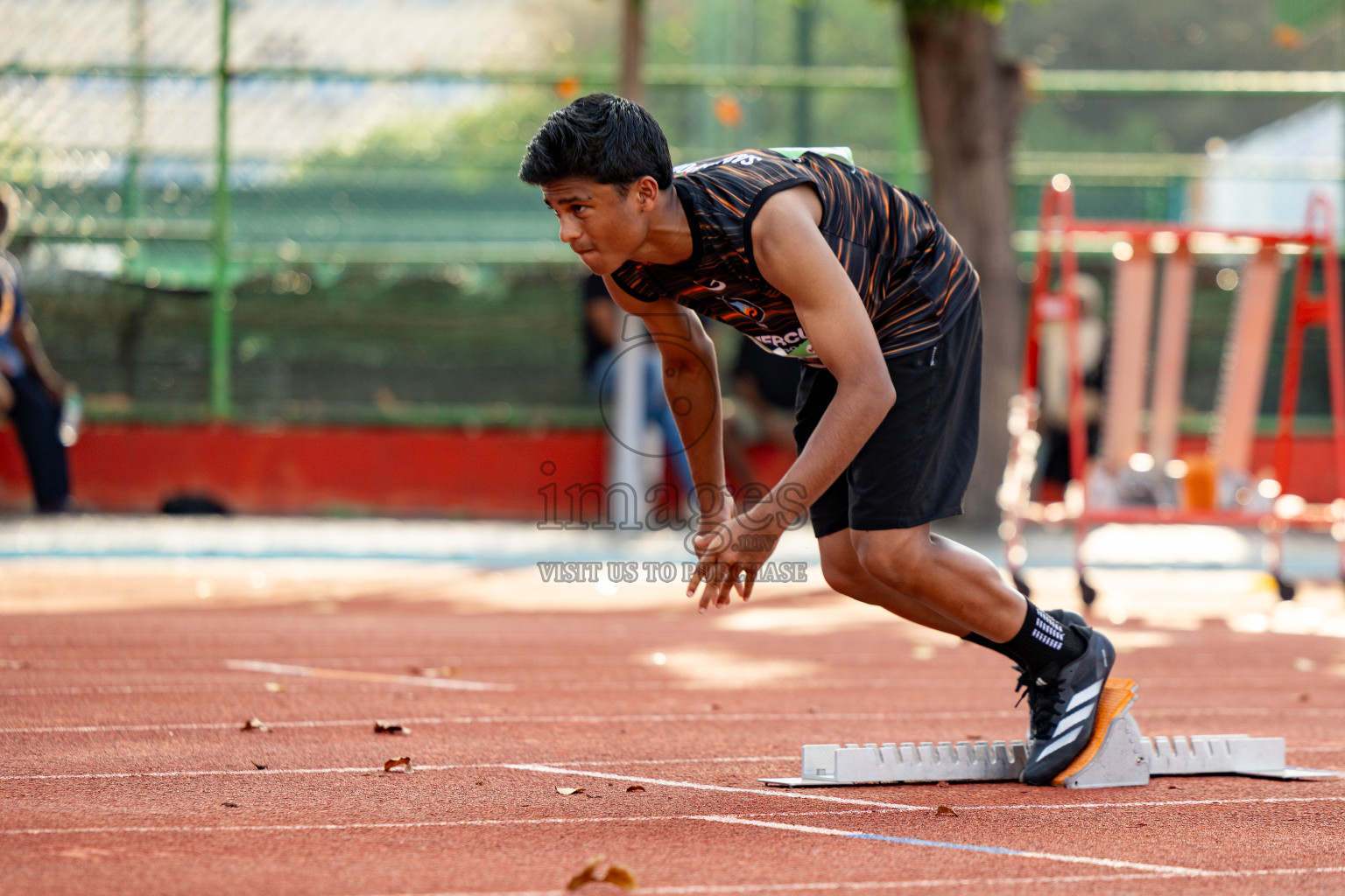 Day 2 of 12th Milo Association Championships was held in Ekuveni Track at Male', Maldives on Friday, 25th April 2025. Photos: Hassan Simah / images.mv