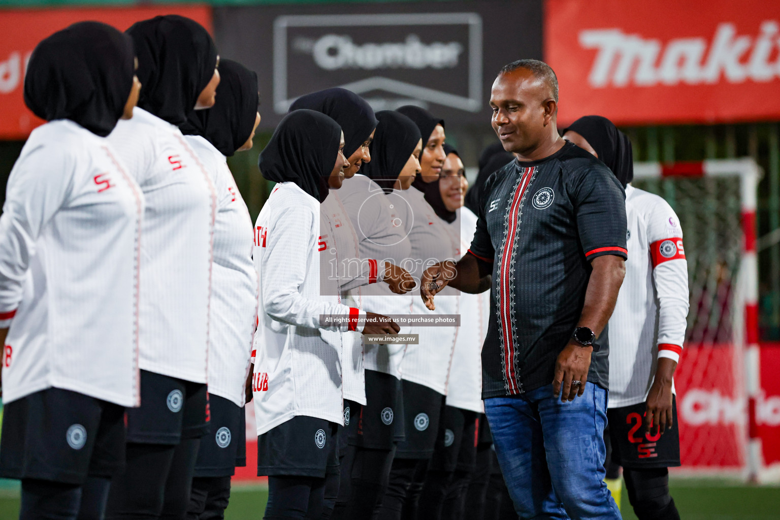 Hulhumale Hospital vs Prison RC in 18/30 Futsal Fiesta Classic 2023 held in Hulhumale, Maldives, on Monday, 17th July 2023 Photos: Nausham Waheed / images.mv