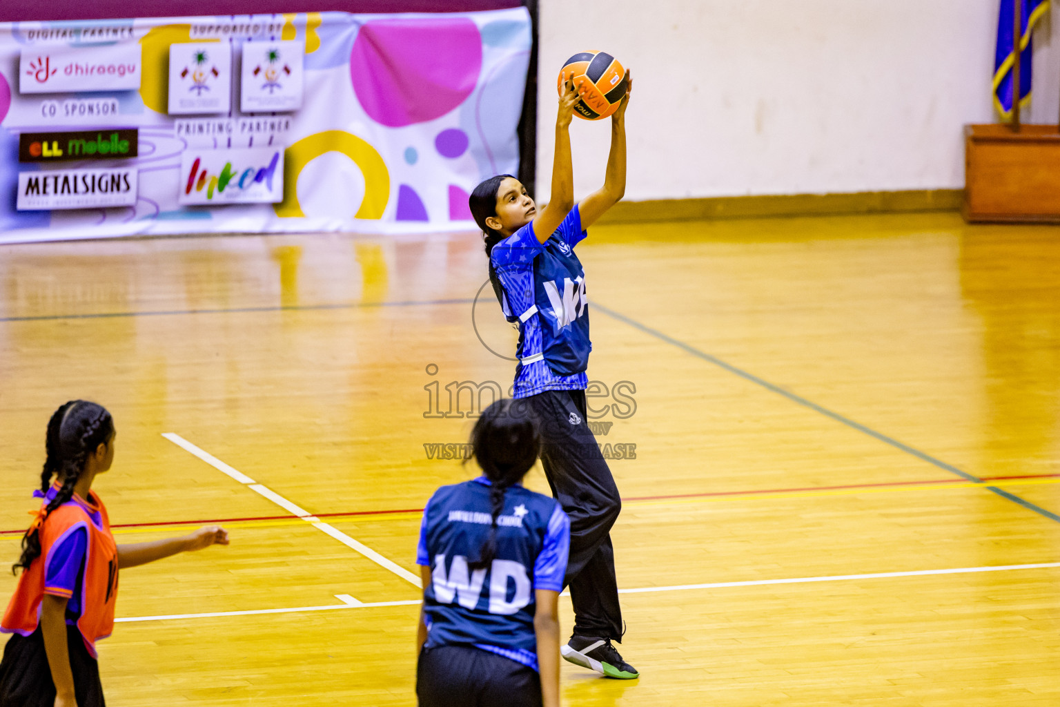 Day 10 of 25th Inter-School Netball Tournament was held in Social Center at Male', Maldives on Tuesday, 20th August 2024. Photos: Nausham Waheed / images.mv