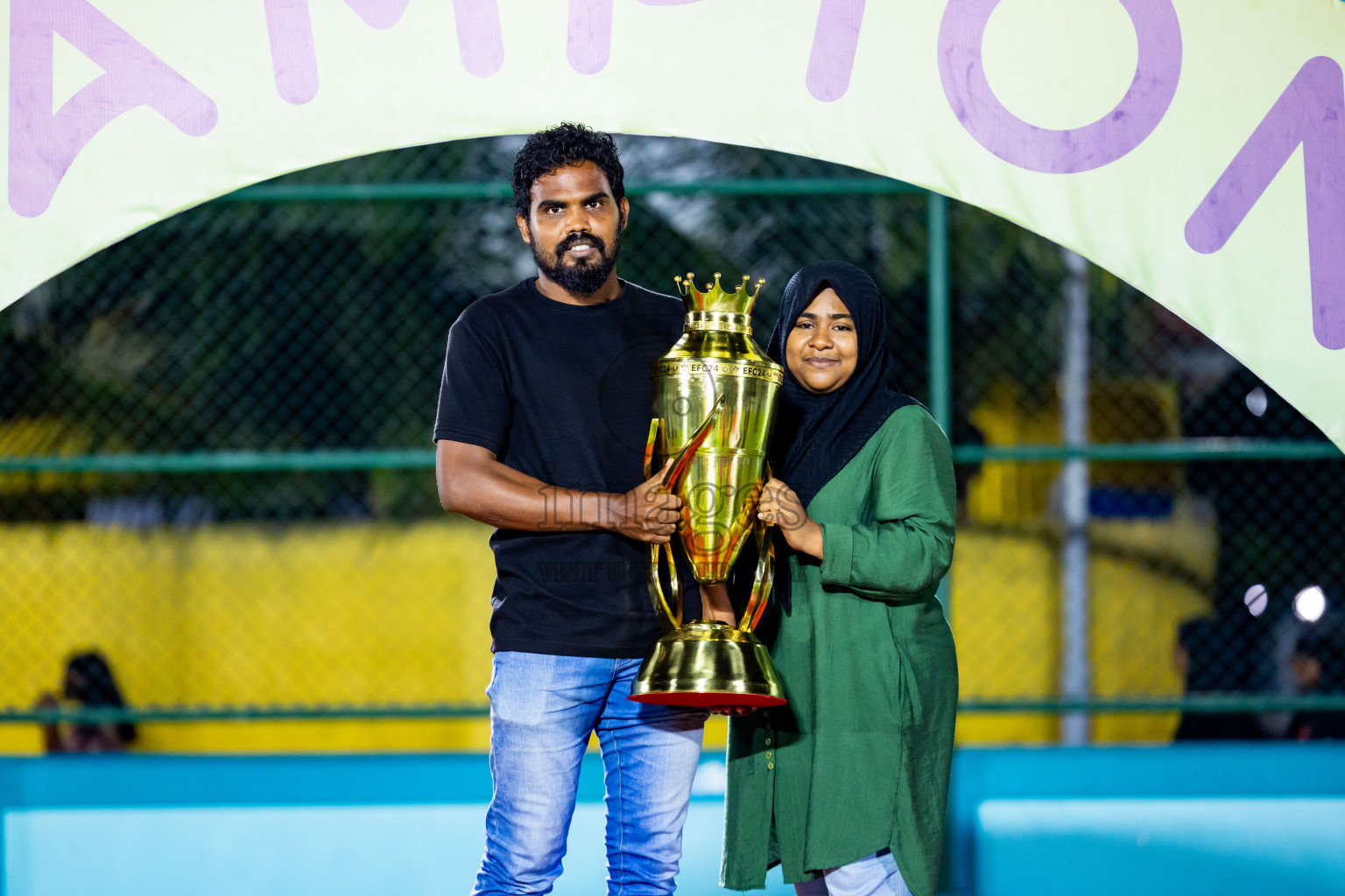 Dee Ess Kay vs Kovigoani in Final of Laamehi Dhiggaru Ekuveri Futsal Challenge 2024 was held on Wednesday, 31st July 2024, at Dhiggaru Futsal Ground, Dhiggaru, Maldives Photos: Nausham Waheed / images.mv